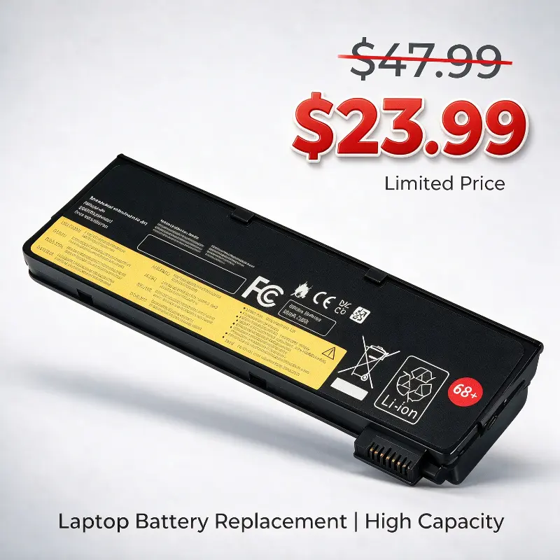 【X240】48Wh 68+ Easy Replace Battery For ThinkPad  X250 T440 T450 T460P T470P 0C52861 0C52862 45N1125