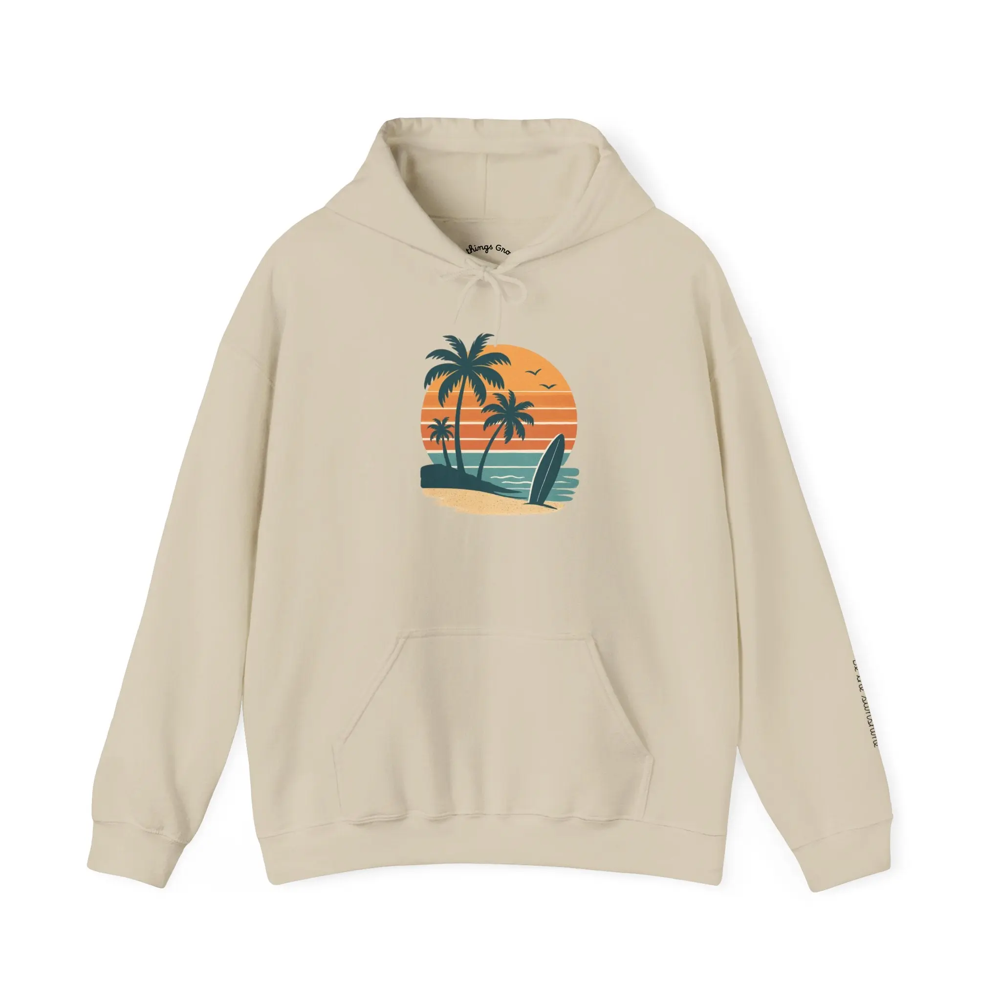 Sunset Surfboard Hoodie