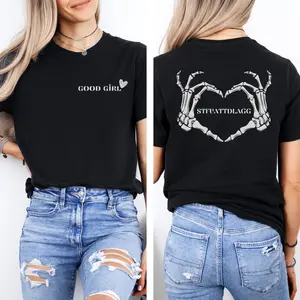 Good Girl T Shirt, STFUATTDLAGG Shirt, Dark Romance Shirt, Morally Grey Readers Tee, Pitch Black, Booktok Merch, Dark Romance Reader Shirt