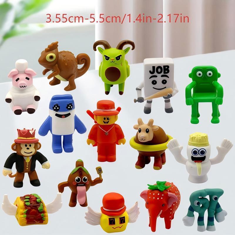 15-piece Steal a Brainrot Collectible Game with Cute Figurines Perfect for Gaming Enthusiasts Collectible Grade Toy and Decoration Unique Gifting Ideas for Gamers