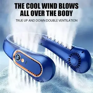 New 2024 Hanging USB Neck Fan Little Cooling Air Cooler Electric Conditioner USA