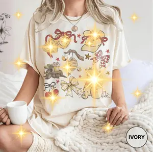 Retro Cartoon Bear Shirt, Cute Animal Bear Tee, Family Trip 2026 T-Shirt, Matching Family Outfit, Magic Kingdom Shirt. #Poh Yeallow Bear [Adult Youth Toddler], 2300526DN
