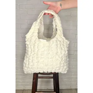 Day Out Cloud Tote Bag In Cream