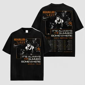 It’s Always Summer Somewhere Tour Premium Cotton Shirt , Young Dumb & Broke Fans, Free Spirit Fans, Free Spirit Graphic Tee for Fans Gift Shirt For Music Lover