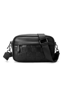 Men's Casual Single Shoulder Bag, Adjustable Strap Crossbody Backpack, Daily Commute Bag, All Seasons, Stylish and Practical