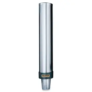SAN JAMAR  Cup Dispenser Adjustable 12 to 24 oz. Stainless Steel