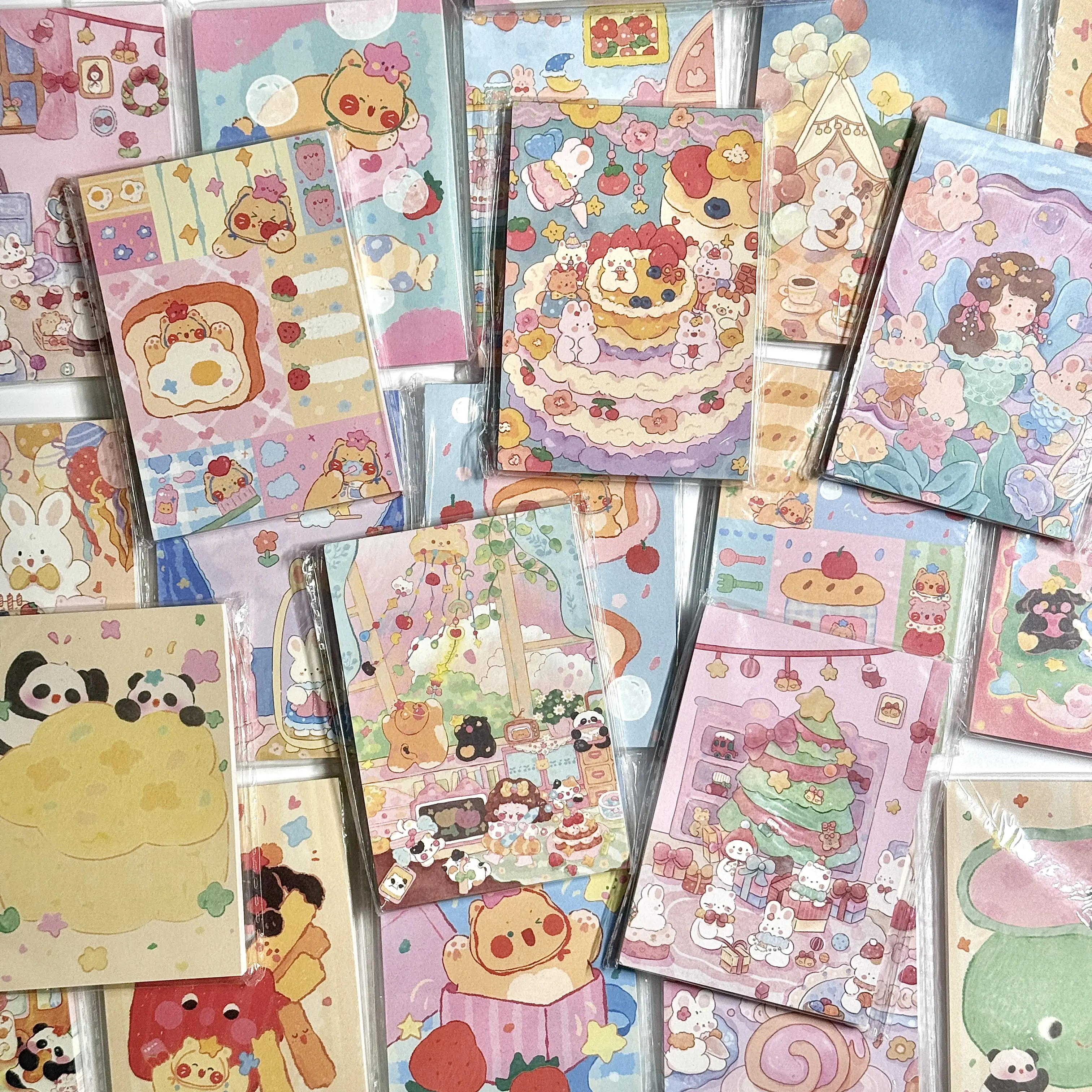 Cute Memo Pads | Stationery - 50 Sheets, 1 Unit
