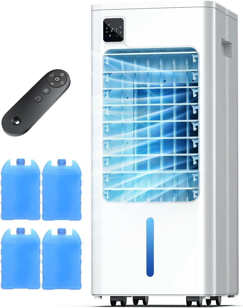 Portable Air Conditioners Windowless, 5 Modes, 3 Speeds, 100°Oscillation