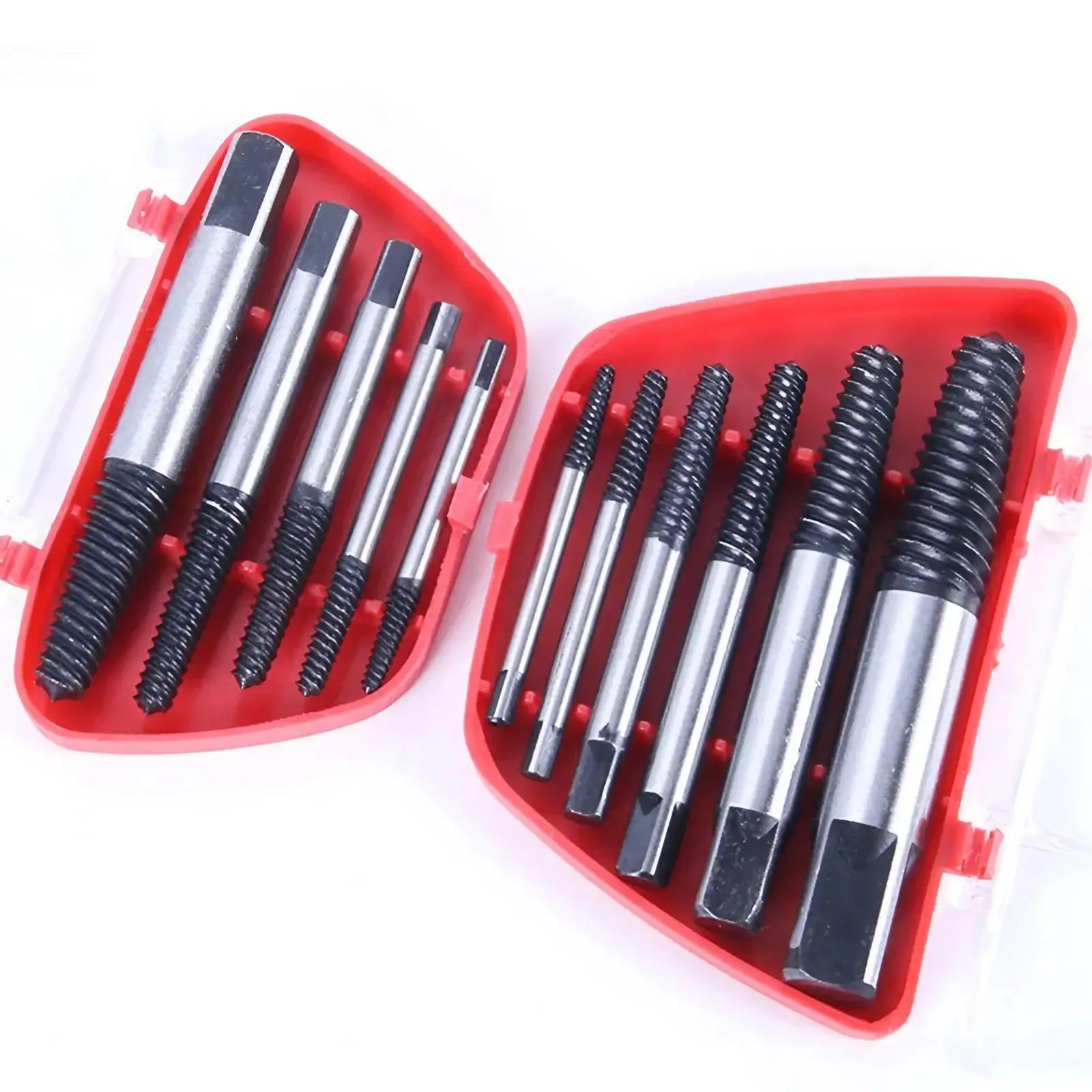 Broken Damaged Screw Pull Out Bit Set, Carbon Steel Double Sided Screw Center Bit, Removal Tool Set, Gift