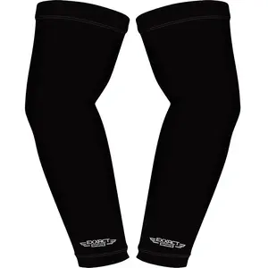 Compression Arm Sleeves for Mens & Womens Youth & Adult - (1 Pair) Black