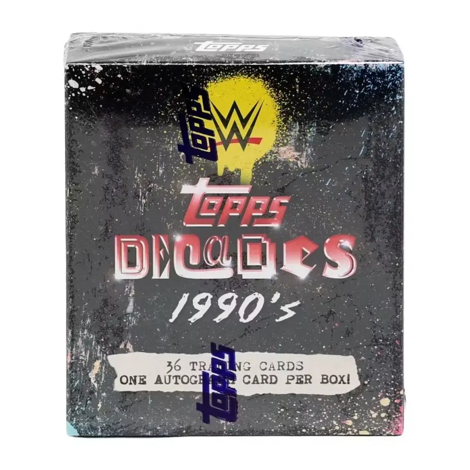 2026 Topps Decades WWE 90's Edition Wrestling Hobby Box
