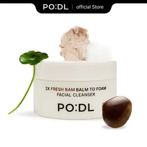 [PODL] Balm to Foam Cleanser for Makeup & Sunscreen Removal | Deep Cleansing Face Wash | Exfoliating Pore Care Sebum Control Moisture Balance | Vegan Zero Irritation | Korean Skincare 4.39 fl oz
