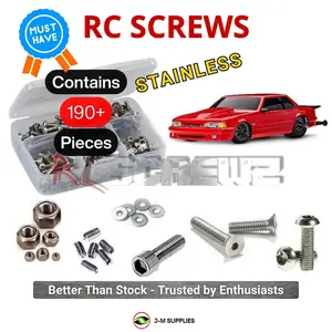 RCScrewZ Stainless Steel Screw Kit tra136 for Traxxas Drag Slash VXL-3S 1/10 Electric 2WD No-Prep Drag Truck (94346-74, 94376-74) | RCX
