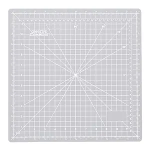 Creative Memories 13x13 Custom Cutting System Mat with Grid Design for Easy Measurement and Workspace Organization