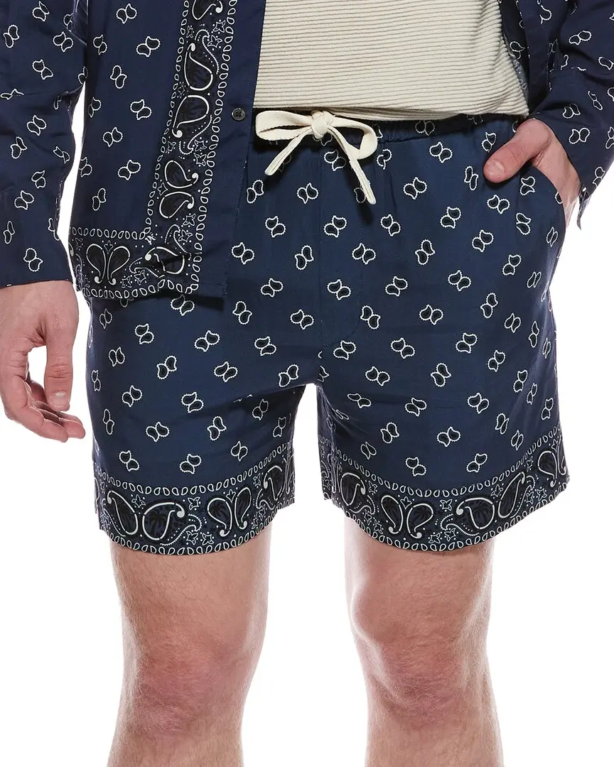 Palm Angels Bandana Print Short