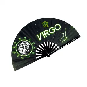 Cosmic Zodiac Fan - Virgo