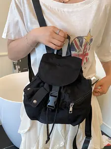 Women's Fashionable Backpack, Simple Casual Retro Design, Versatile Daily Commuting Bag, Work School Use, Stylish & Durable, Casual Lightweight Backpack