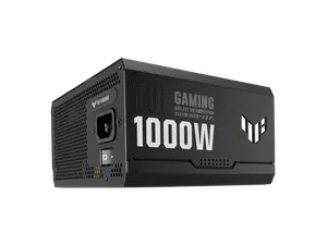 ASUS TUF Gaming 1000W Gold (1000 Watt, ATX 3.0 Compatible Fully Modular Power Supply, 80+ Gold Certified, Military-grade Components, Dual Ball Bearing, Axial-tech Fan, PCB Coating)
