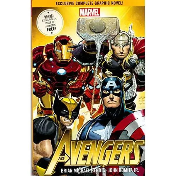 USED-The Avengers Exclusive Graphic Novel by Brian Michael Bendis (Paperback)