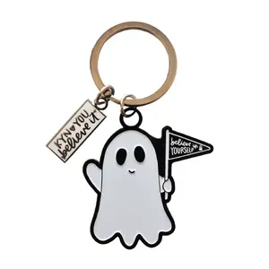 Believe In Yourself Ghost Keychain