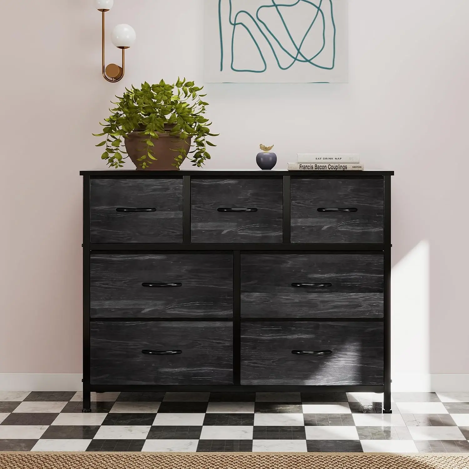 Black wood grain/7BC