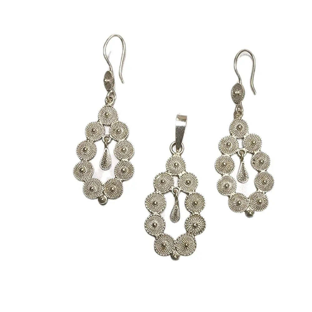 Ethereal drama earrings