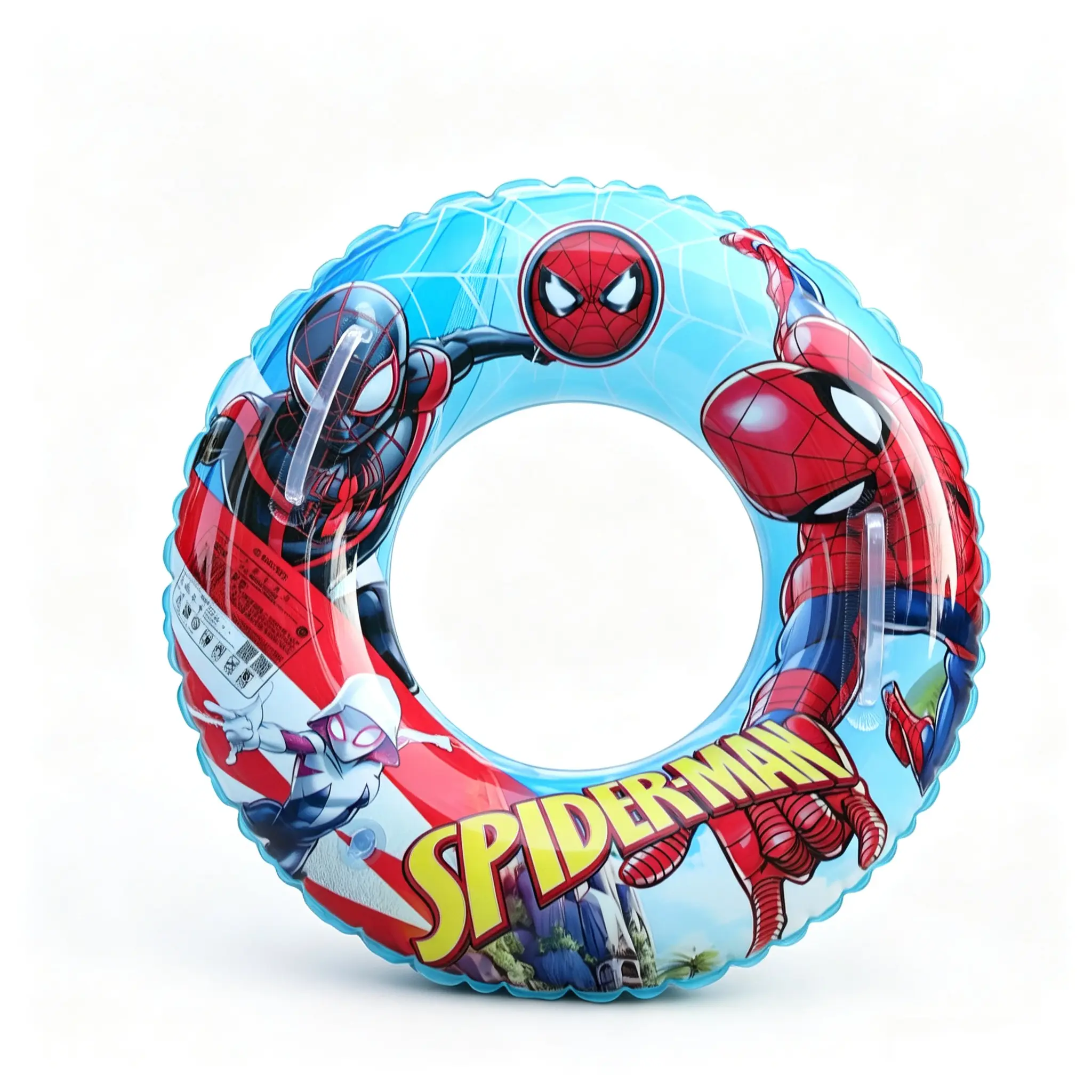 Marvel Spider‑Man Swim Ring, Inflatable Pool Float Ring, Kids Summer Water Play Swimming Toy for Pool Beach Party