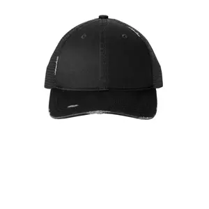 Port Authority Distressed Mesh Back Cap C600