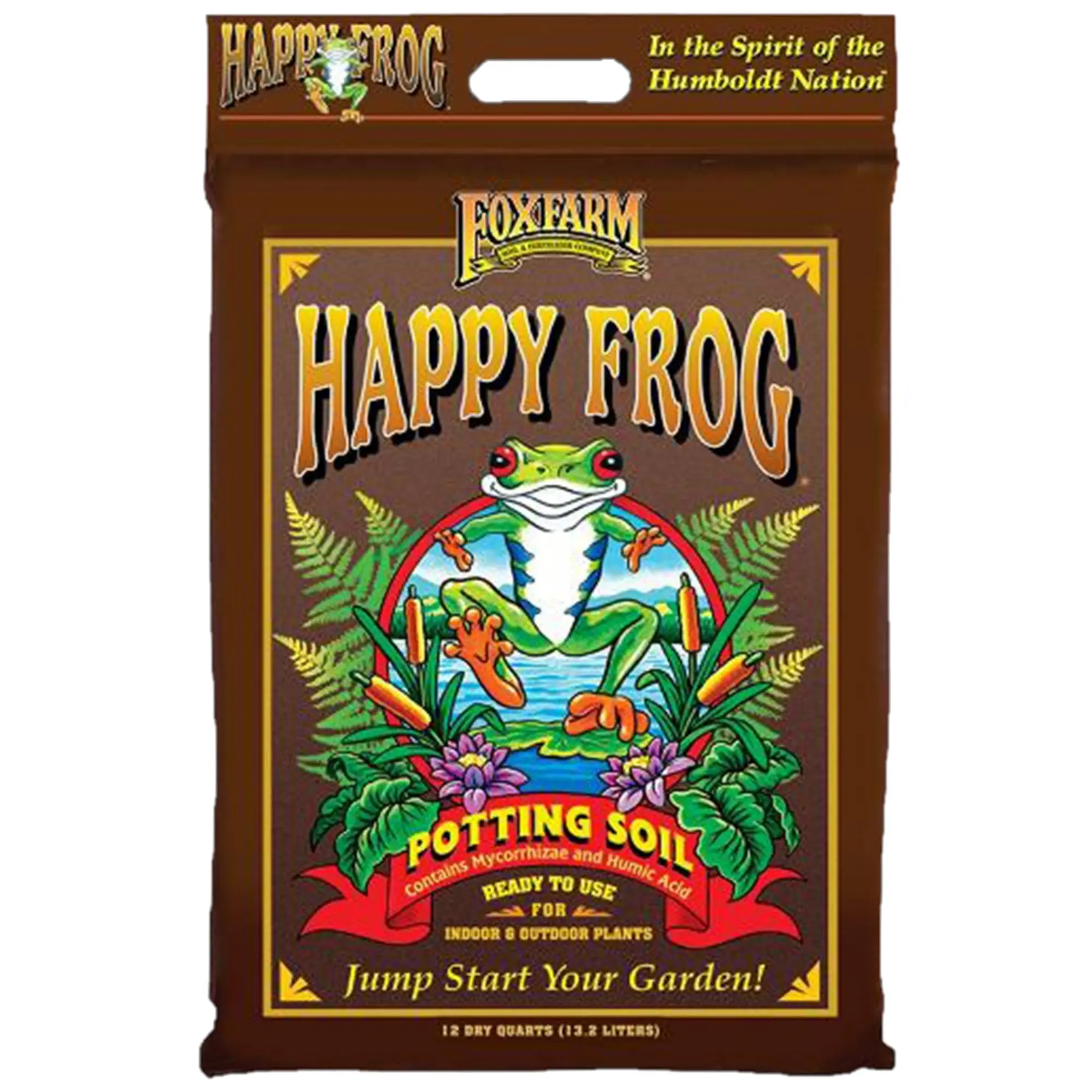 FoxFarm Happy Frog Ready to Use Potting Soil for Indoor and Outdoor Use