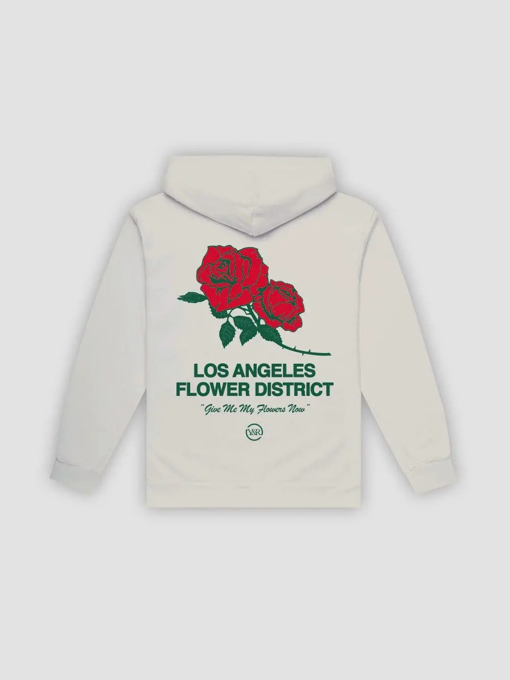 Y&R Flower District Hoodie - Cream