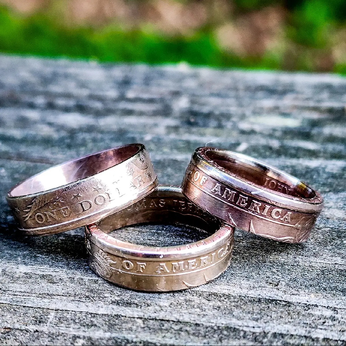 US Dollar Coin Ring
