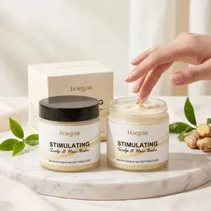 Shea Butter Scalp Hair Care Balm Set (100g*2), Repair Scalp and Split Ends, Smooth Hair, Add Shine, Moisturize, Suitable for All Hair Types