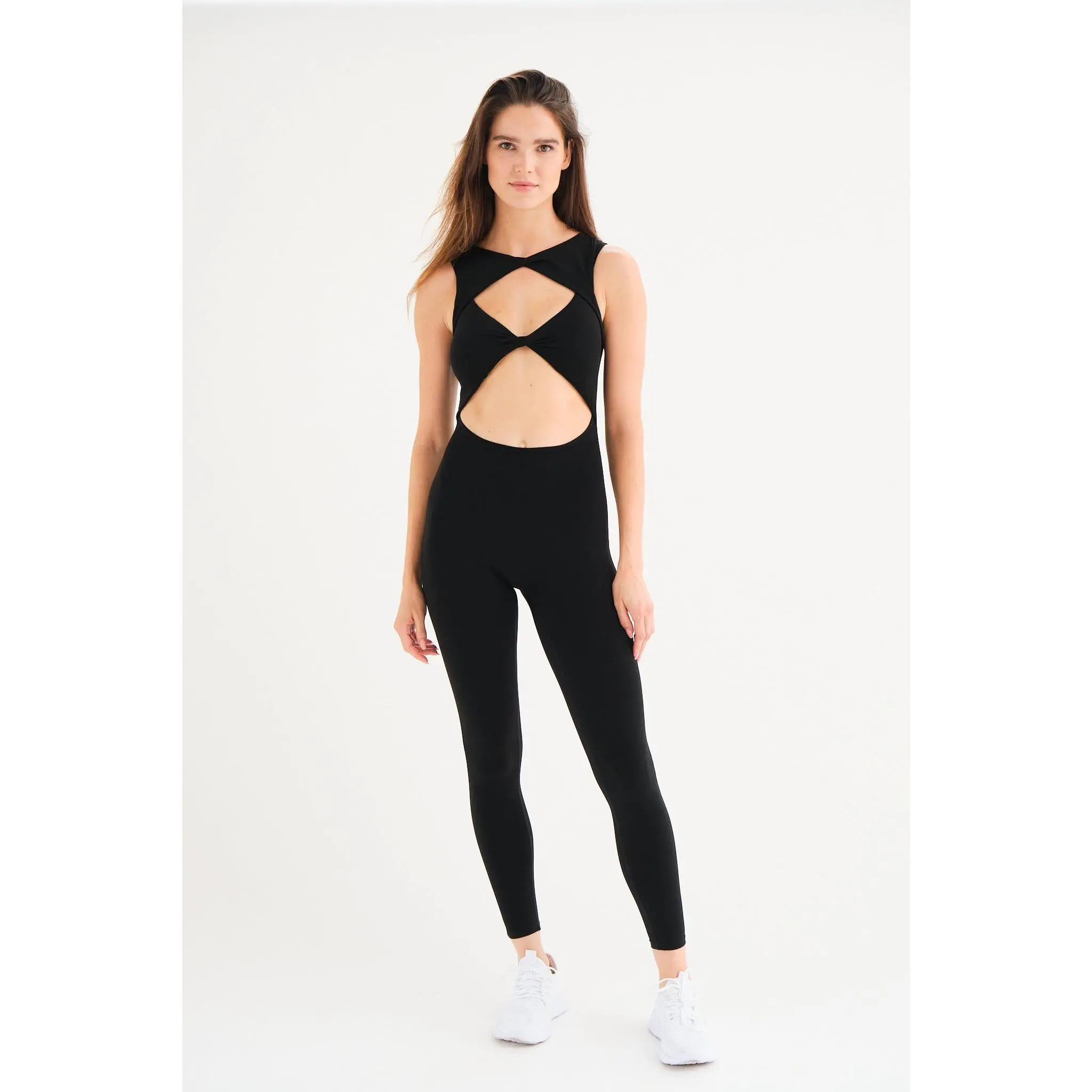 Revyve Peek-a-Boo Cutout Jumpsuit