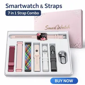 2026 Women's Smartwatch, Waterproof Smart Watch, Gift Set 1.83-inch Touchscreen Display Answer/Make Calls 100+ Sports Modes Message Alerts DIY Customizable Watch Faces Wearable Device Compatible with iPhone/Android Systems Gift for Girlfriend