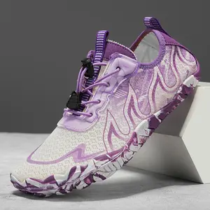 2026 New Men's Summer Rapid Hiking-fashion beach shoes, Dynamic Pink FlamePattern Waterproof Quick-Dry Upper,men's Outdoor TechWater Hiking Sandals,360°Protective Toe & Vibram WetTraction Outsole