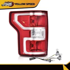 Fit For Ford F150 F-150 2018 2019-2020 Brake Driver Tail Light Rear Lamp W/bulb Led Beacon Vehicle