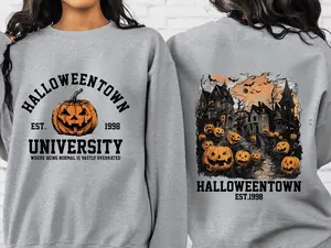 Halloweentown Sweatshirt, Halloweentown University, Halloween Character, Cozy Sublimation Design, Unisex, Gift For Her