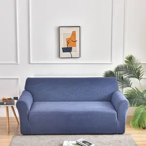 Waterproof Leaf Pattern Sofa Cover, Anti-Slip Cat Scratch Resistant, Elastic Furniture Protector, Comfortable Durable Stretchy Sofa Settee, Elastic Sofa Slipcover