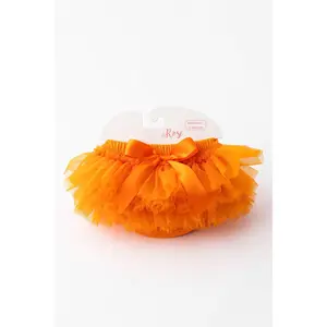 Orange Ruffle Tutu Bloomer