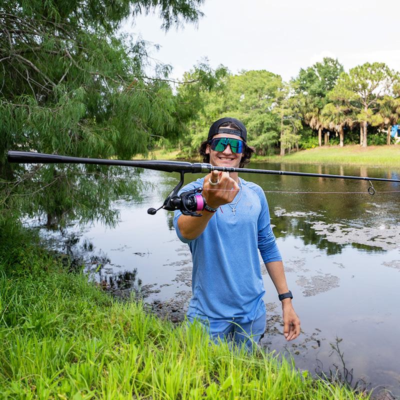 Piscifun Carbon R1 The Lightest Carbon One Piece Spinning Rod Casting Rod Fishing Rod Set Fishing Tackle Organizer