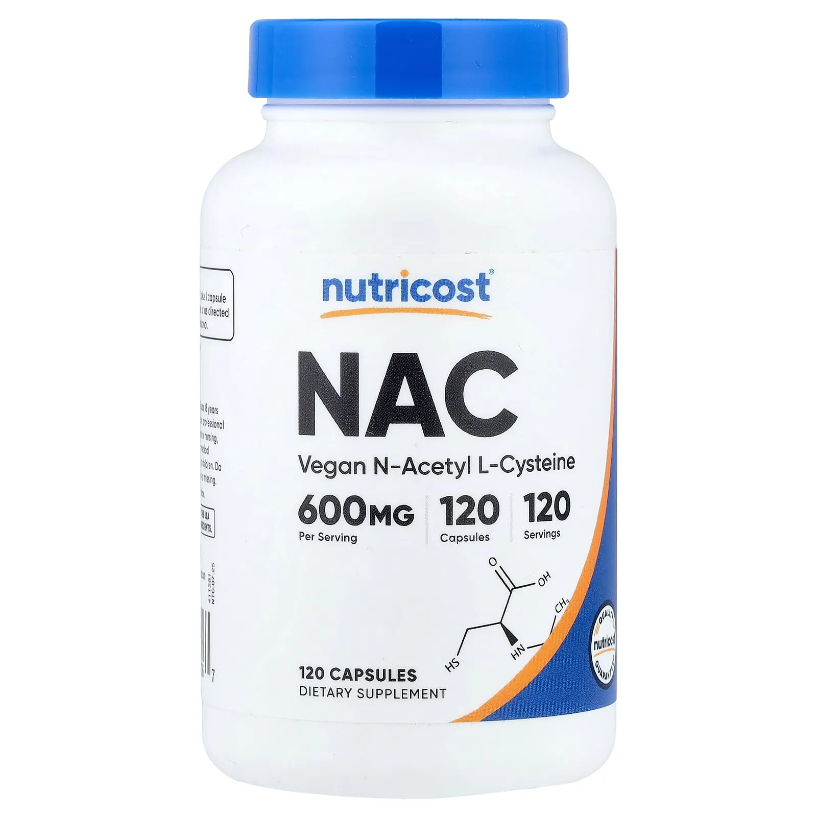 Nutricost NAC, 600 mg, 120 Capsules