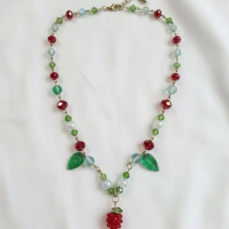 Raspberry necklace Raspberry necklace