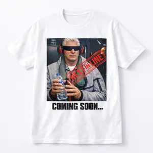 NEXT IN LINE Graphic T-Shirt - Black / White - Unisex