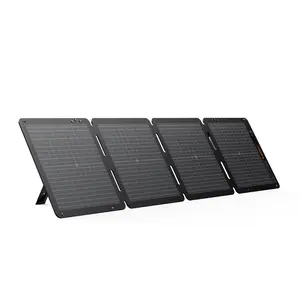 Summervibes: Jackery SolarSaga 100W Air Solar Panel, 23% Efficiency Bifacial Portable Solar Panels, Foldable Book-Sized Charger for Power Stations, IP68 Waterproof for Hiking & Backyard Backup Power Supply