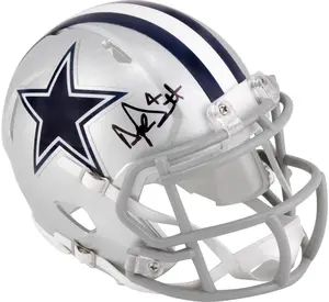 Dak Prescott Dallas Cowboys Autographed Riddell Speed Mini Helmet - Fanatics Authentic Certified