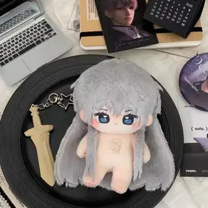 Plushie Love and Deepspace Xavier Dark King 10cm Doll Toy Plush Body Stuffed Crown Cloak Game Cosplay