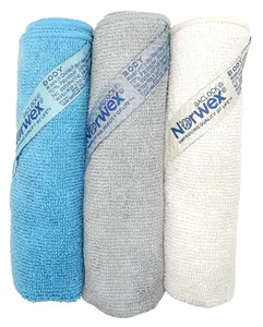 Norwex Pack 3 Coastal Reusable Cloth for Travel and Daily Use - Cozy and Secure Fit for Various Situations - Cleaning