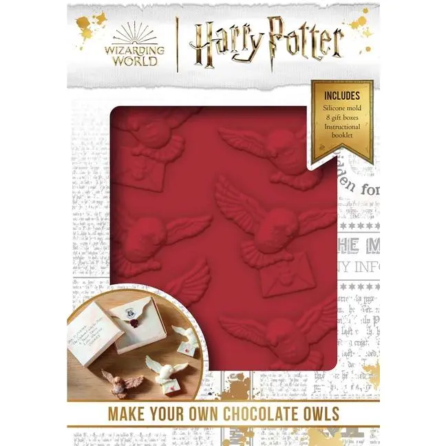 Harry Potter: Make Your Own Chocolate Owls: Silicone Chocolate Mold and Gift Box Set by Insight Editions (Paperback)