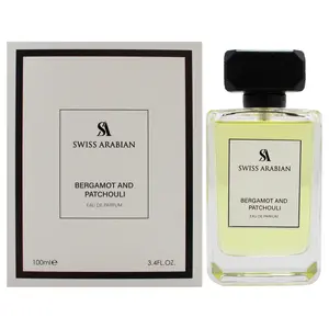 Bergamot and Patchouli by Swiss Arabian for Men - 3.4 oz EDP Spray