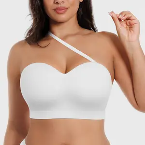 SHAPELLX SummerVibes Bare Essentials AirSlim VersaFit Seamless Strapless Non-slip Wire-free Versatile Everyday Bra